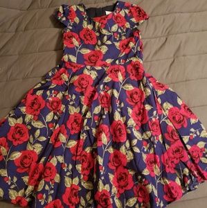 Girls Floral Dress